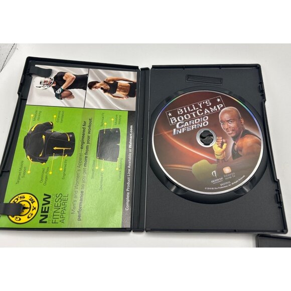 Billy Blanks Boot Camp Workout Exercise Elite Cardio Inferno 2-DVD Set Good - Picture 5 of 8